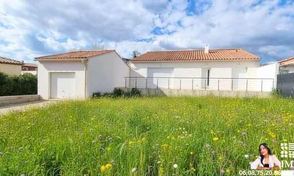 Villa contemporaine plain-pied 130 m² - La Barben - Calme absolu