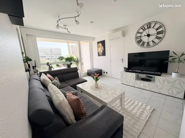 T2 49m² Lumineux - Double Balcon - Box fermé