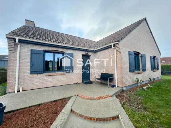 Plain-pied 91m² sur 1184m² : calme et potentiel !