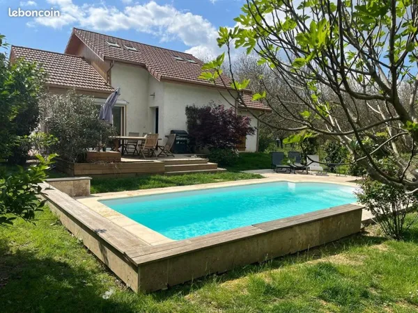 Maison récente avec piscine & vue Vercors - 4 chambres - Direct propriétaire