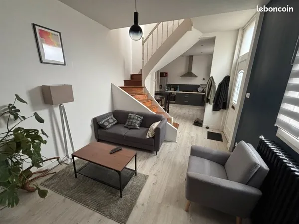 Maison meublée centre-ville Victor Hugo - Calme & lumineux - Chauffage forfait