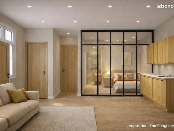 Appartement environ 33 m2 à aménager complètement Vieux village de Saint-Laurent-du-Var