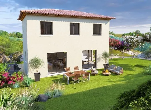 Projet terrain + maison secteur Tourrette- Levens