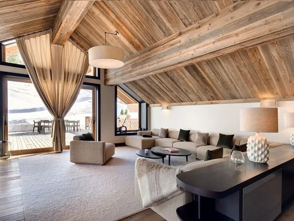 Comme dans un Chalet, en bord de piste