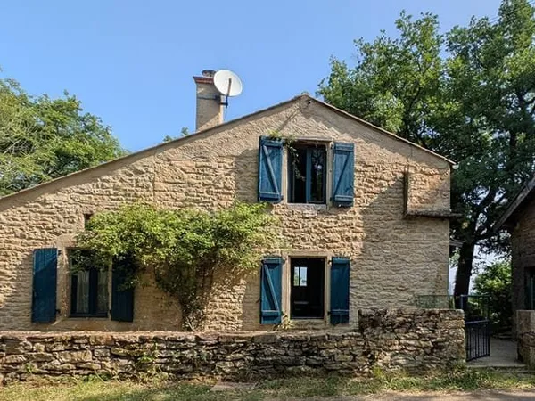 A quelques minutes du village de Saint Antonin.