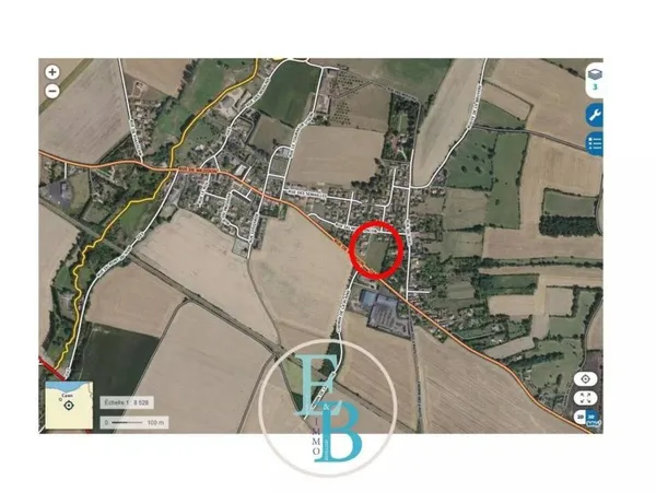 Terrain constructible 515 m²