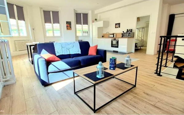 DIEPPE PUITS SALE - APPARTEMENT F2 DE 63.47m2 / 1er ETAGE /