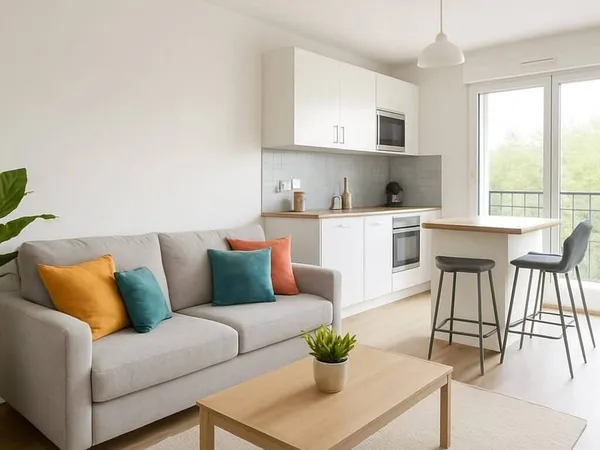Appartement 2 pièces 42 m²