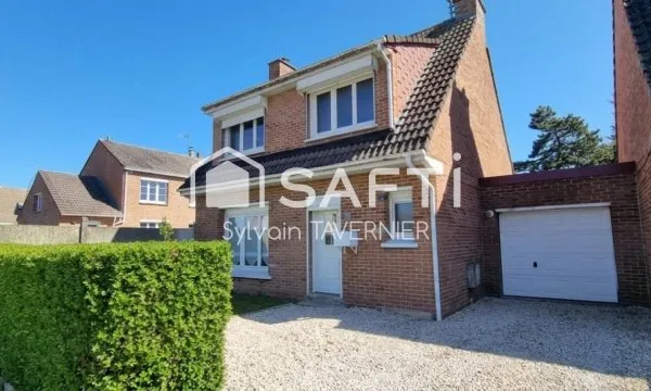 Maison 3 chambres sur un terrain de 327m²