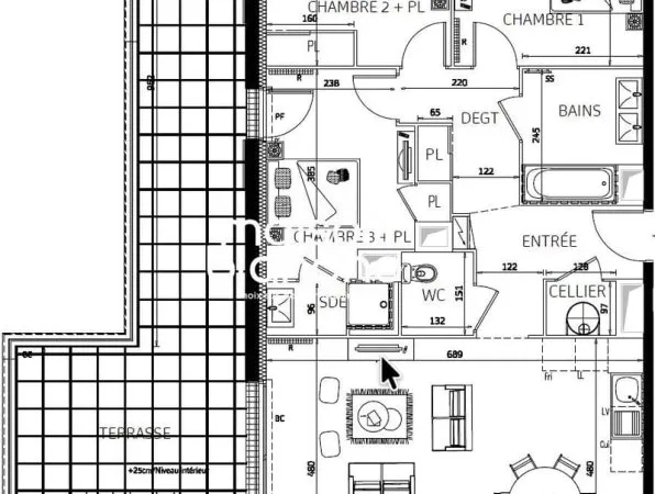 APPARTEMENT T4 de 85m² - LES SABLES D'OLONNE (85)
