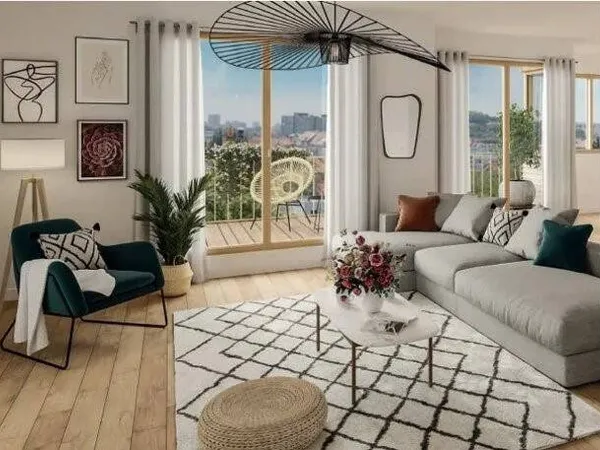 Appartement 4 pièces 74 m²