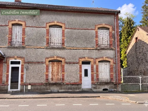 Maison 4ch. sans travaux gros oeuvre, avec jardin, située au