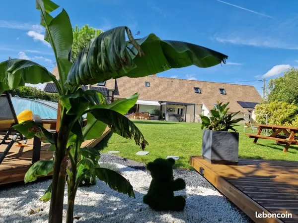 👉 🔥 Longère coup de coeur + gîte - 5 chambres - piscine - 3000 m² - calme absolu