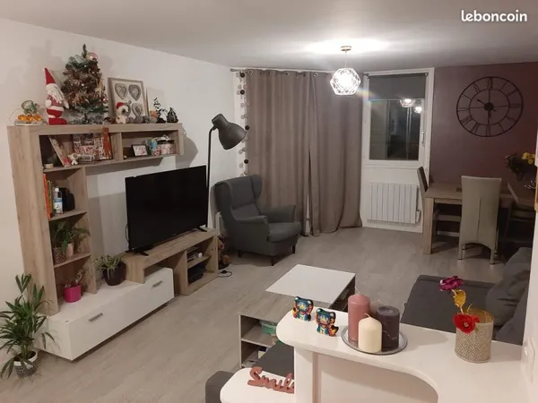 Appartement meublé 72m2 2 chambres