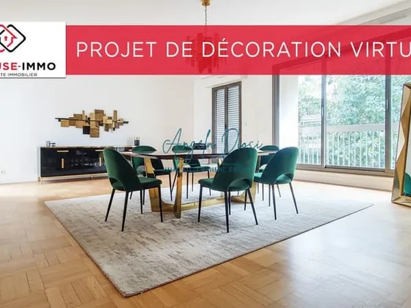 Dans un grand calme, vaste appartement familial proche RER Bourg-la-Reine