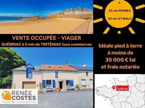 Viager occupé - F79 ans - ST MALO (35400)