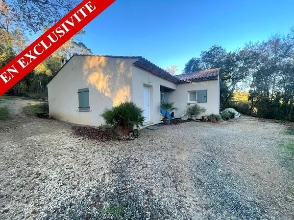 Villa individuelle 3 chambres sur 2600 m² de terrain