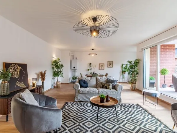 T4 avec balcon - suite parentale