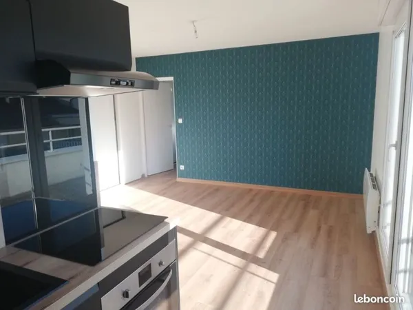 Appartement 40m2 T2 + garage fermé en sous sol