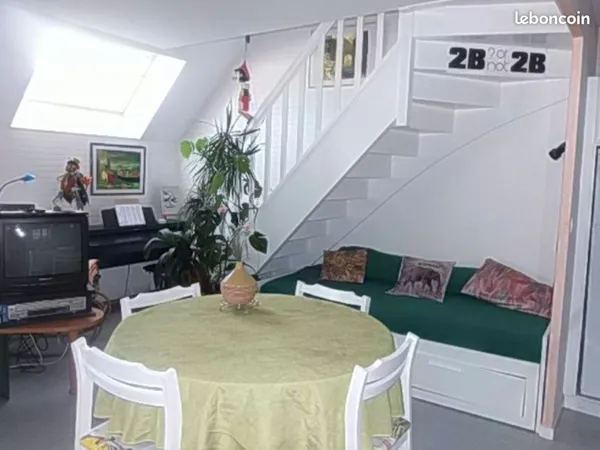 Rennes S-E, T1bis de 35m2 avec terrasse sud 6 m2