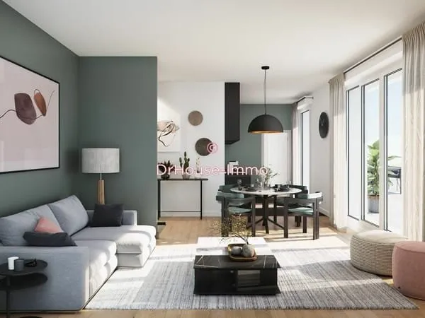 Appartement neuf 3 pièces avec balcon
