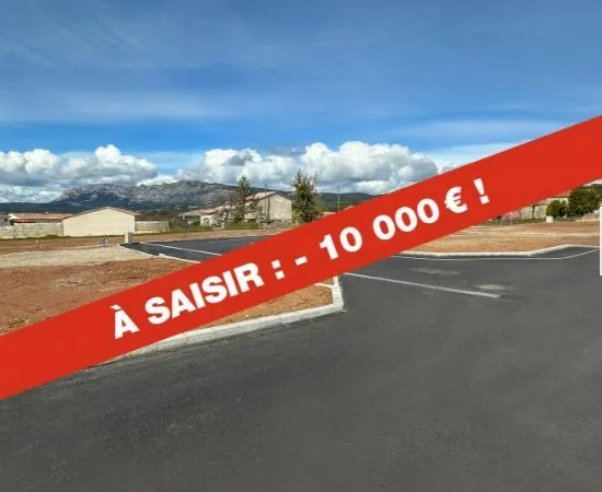 Magnifique terrain à bâtir Pourrières