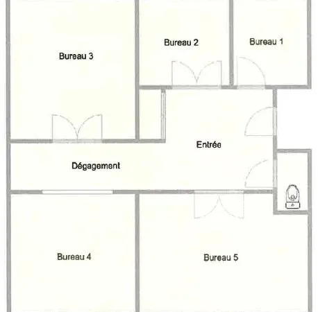 Opportunité appartement à rénover de 106m² (possibilité T4) secteur Tête d'Or - Belges climatisé