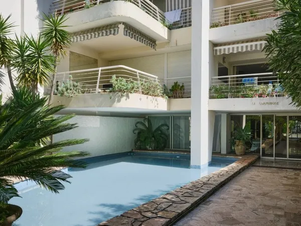 Appartement vue mer dernier étage proche Croisette Cannes