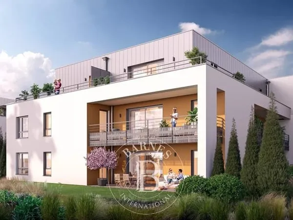 A vendre un appartement T4 avec une terrasse dans le Domaine Des Arches à Marly - Metz
