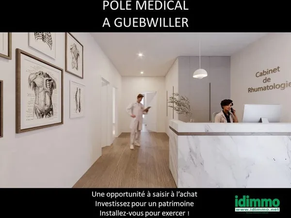 Local Professionnel de 124 m2 situé au sein du Pôle médical