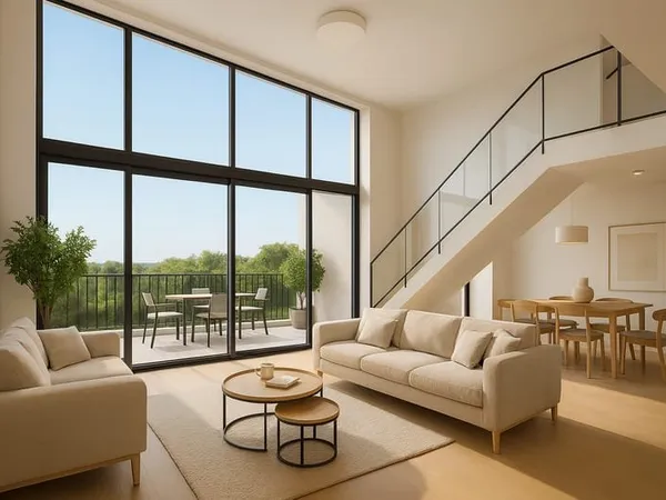 EXCEPTIONNEL APPARTEMENT 6 PIECES EN DUPLEX AVEC 2 TERRASSES ET VUE SANS VIS A VIS