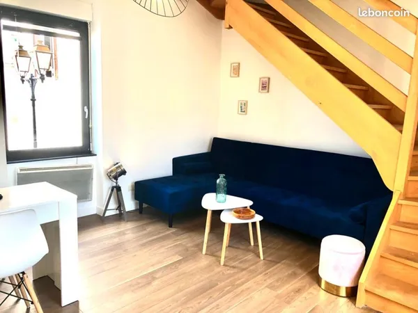 ✨ Duplex meublé lumineux - hypercentre à pied - vue dégagée ✨