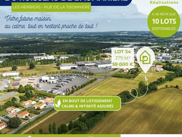 🌳 terrain au calme - idéal projet familial - les herbiers