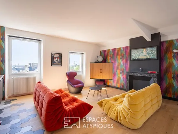 Appartement rénové avec vue imprenable au coeur de Vannes