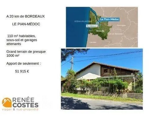 Maison 4 pièces 110 m²