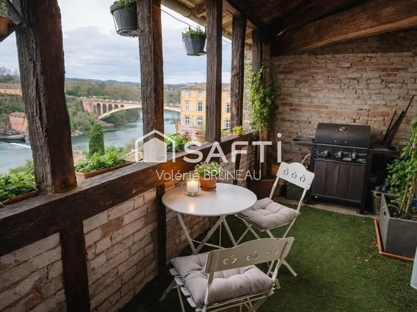 Maison d'exception au coeur du centre historique de Gaillac - 190 m² - Vue panoramique
