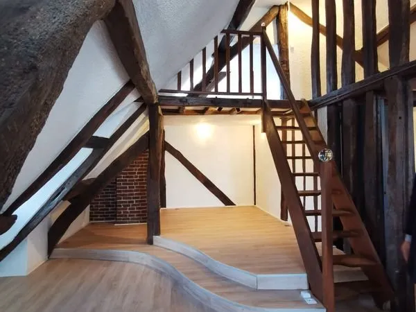 T1bis Appartement avec charme de l'ancien - Vieux Marché Rouen