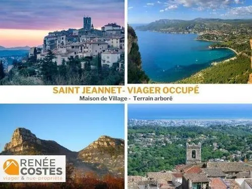 Viager occupé - F81-H80 ans - ST JEANNET (06640)