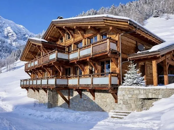 Chalet de luxe Ski-In / Ski-Out au coeur du domaine skiable Mont-Blanc