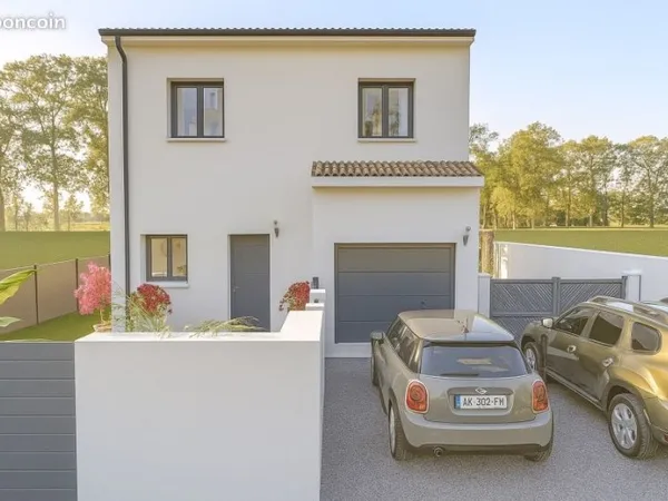 Villa neuve à étage + terrain à Magalas (34480)
