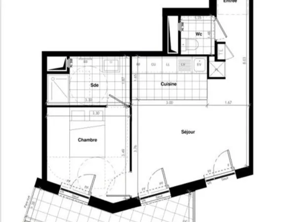 Appartement T2 Bry sur Marne