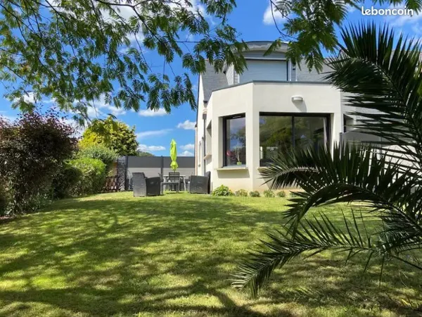 Maison avec jardin et véranda proche Fouesnant Bénodet avec 2 chambres et wifi