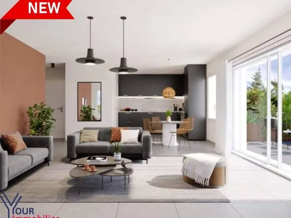 Appartement 3 pièces 62 m²