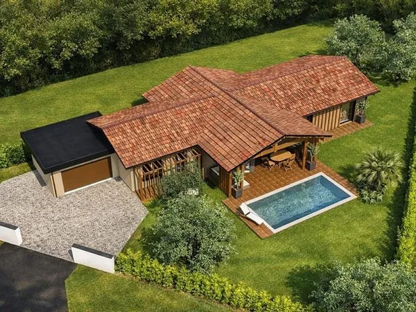 Maison d'architecte 6 pièces