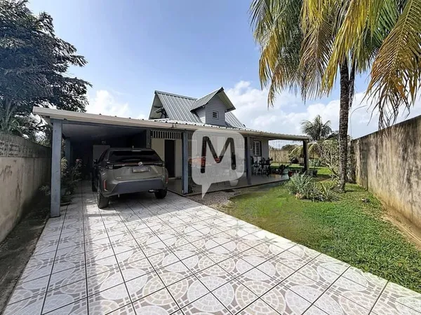DPT GUYANE, à vendre KOUROU maison individuelle T5 de 108 m²
