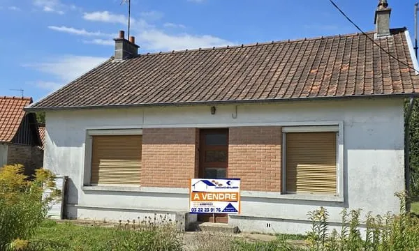 15mns d'ABBEVILLE - Maison 4 pièces 62 m2