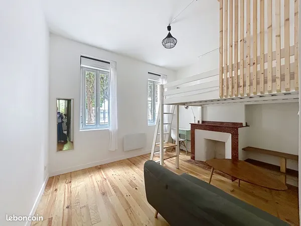 T1 bis 30 m² meublé avec mezzanine - quartier Saint-Cyprien / Fer à Cheval