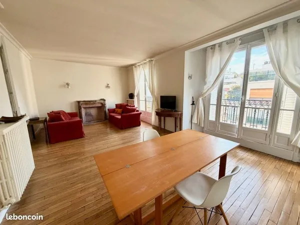 À louer - Appartement 3 pièces de 68 m² Meublé - Paris 16e (Rue Paul Saunière)