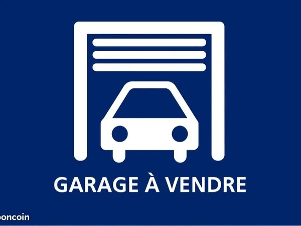 Garage fermé accessible direct extérieur
