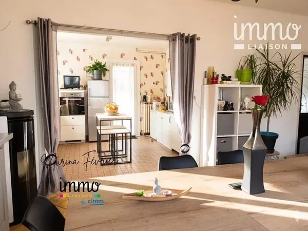 Maison familiale au coeur de Porcaro - 5 chambres - 1285 m² terr